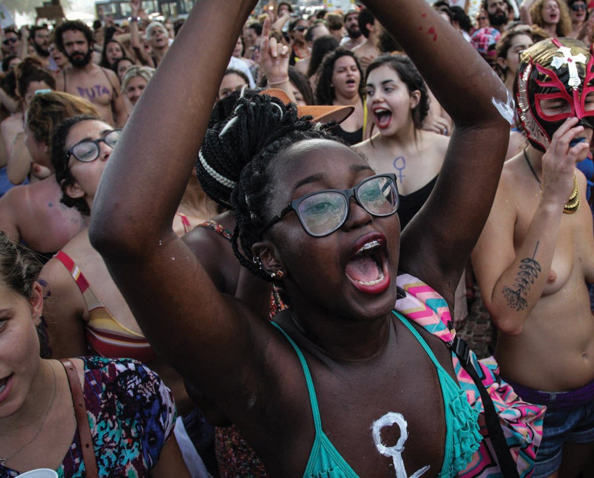 SlutWalk. Rio de Janeiro, Brazil. 2015.